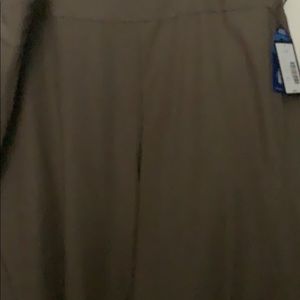 Brown pants with straight leg